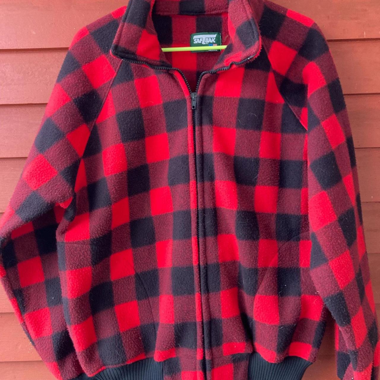 Source Unknown Men's Jacket - Red/Black - M – Mad… - image 3