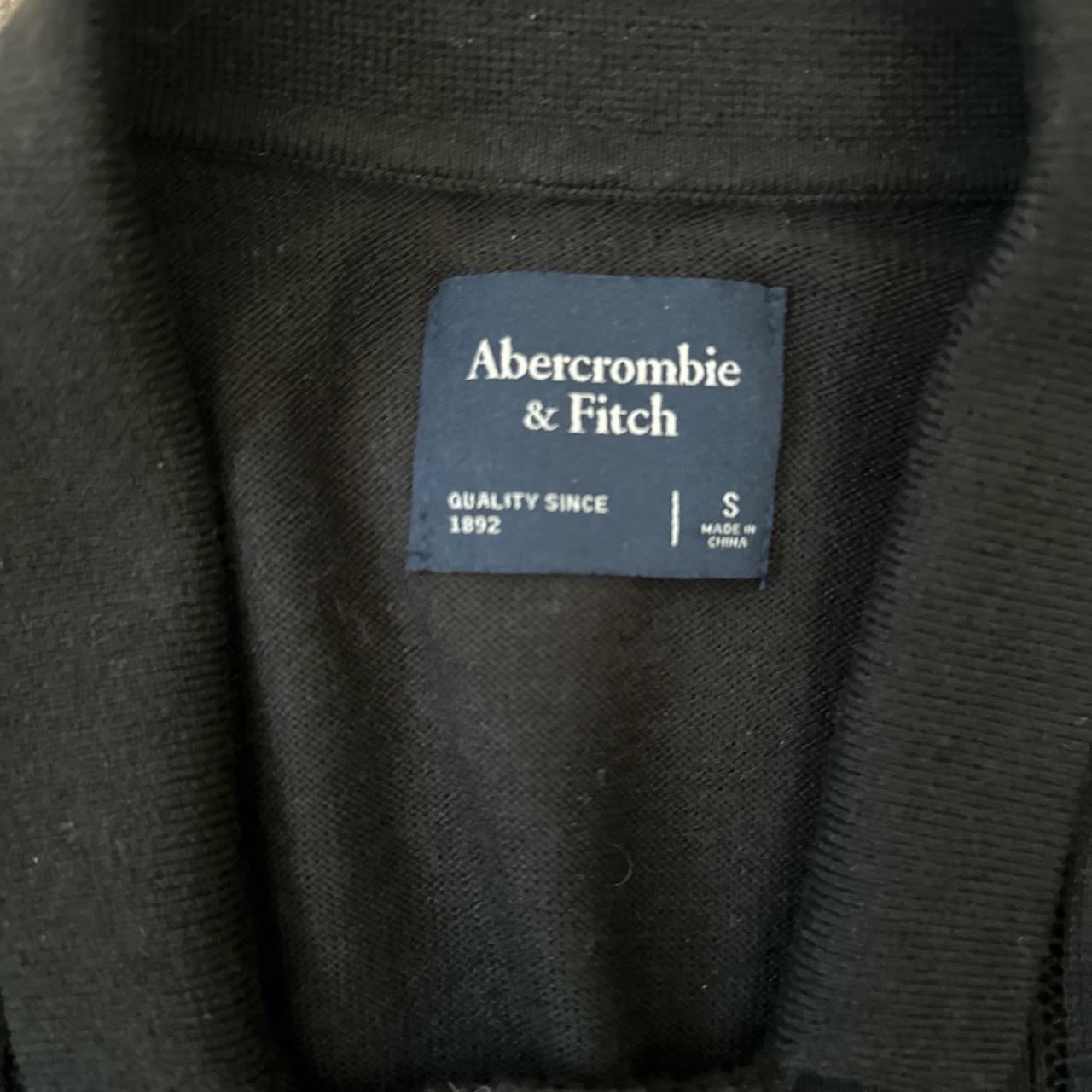 Abercrombie & Fitch Black Button Up Worn lightly,... - Depop