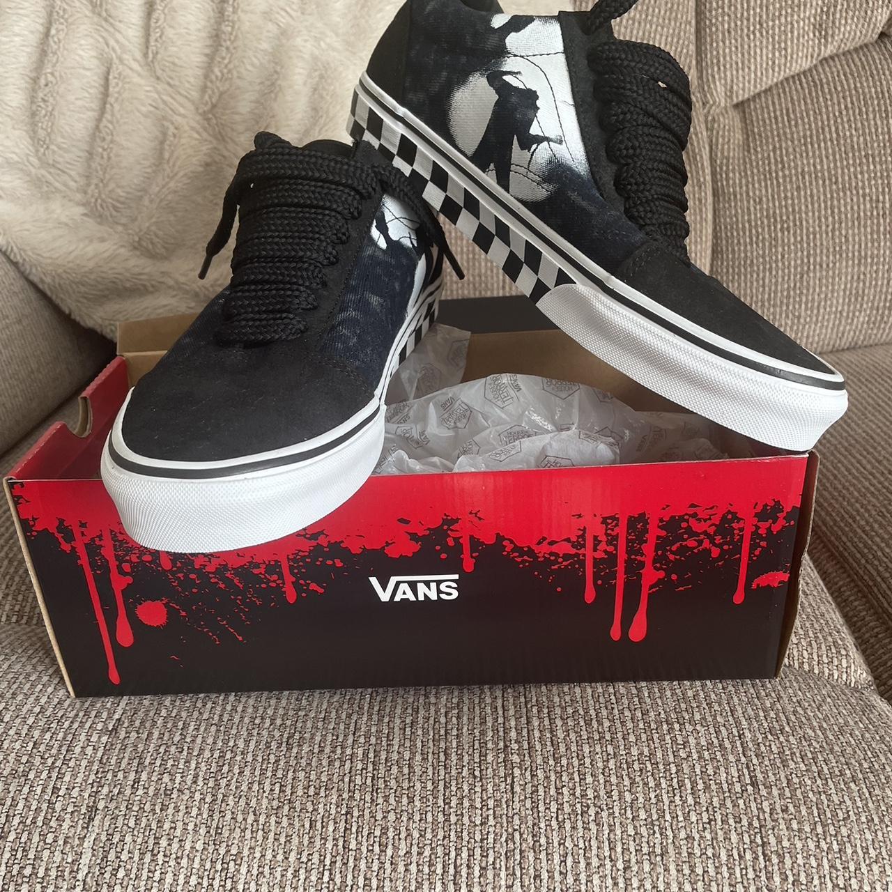 Limited edition Vans/Exorcist trainers Size 9 - Depop