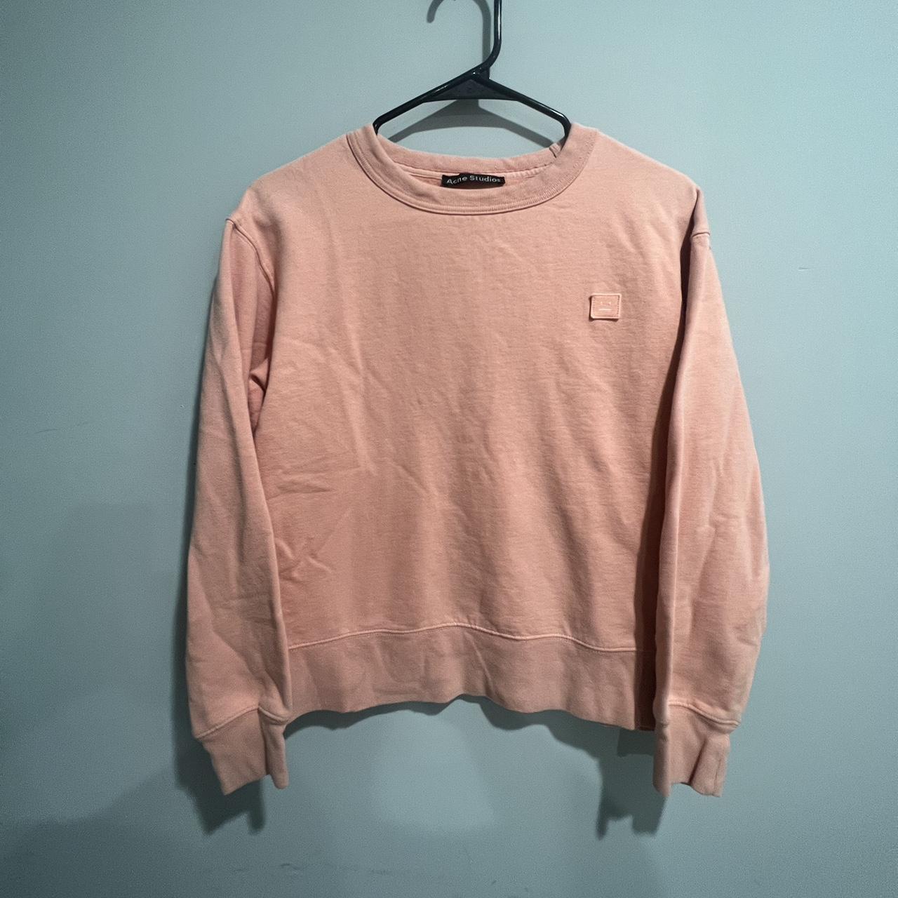 Acne studios on sale fint face sweatshirt