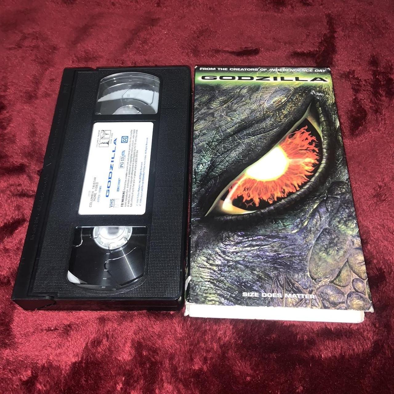 GODZILLA VHS (1998) used forsure but hey ifykyk! lmk! - Depop