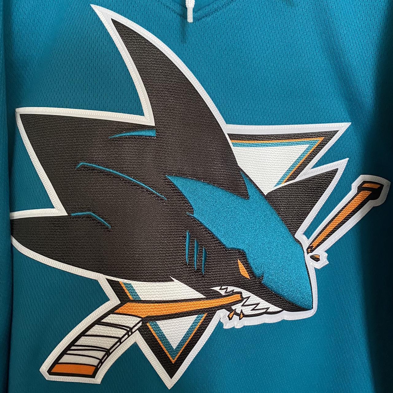 Erik Karlsson San Jose Sharks Stitched jersey size - Depop