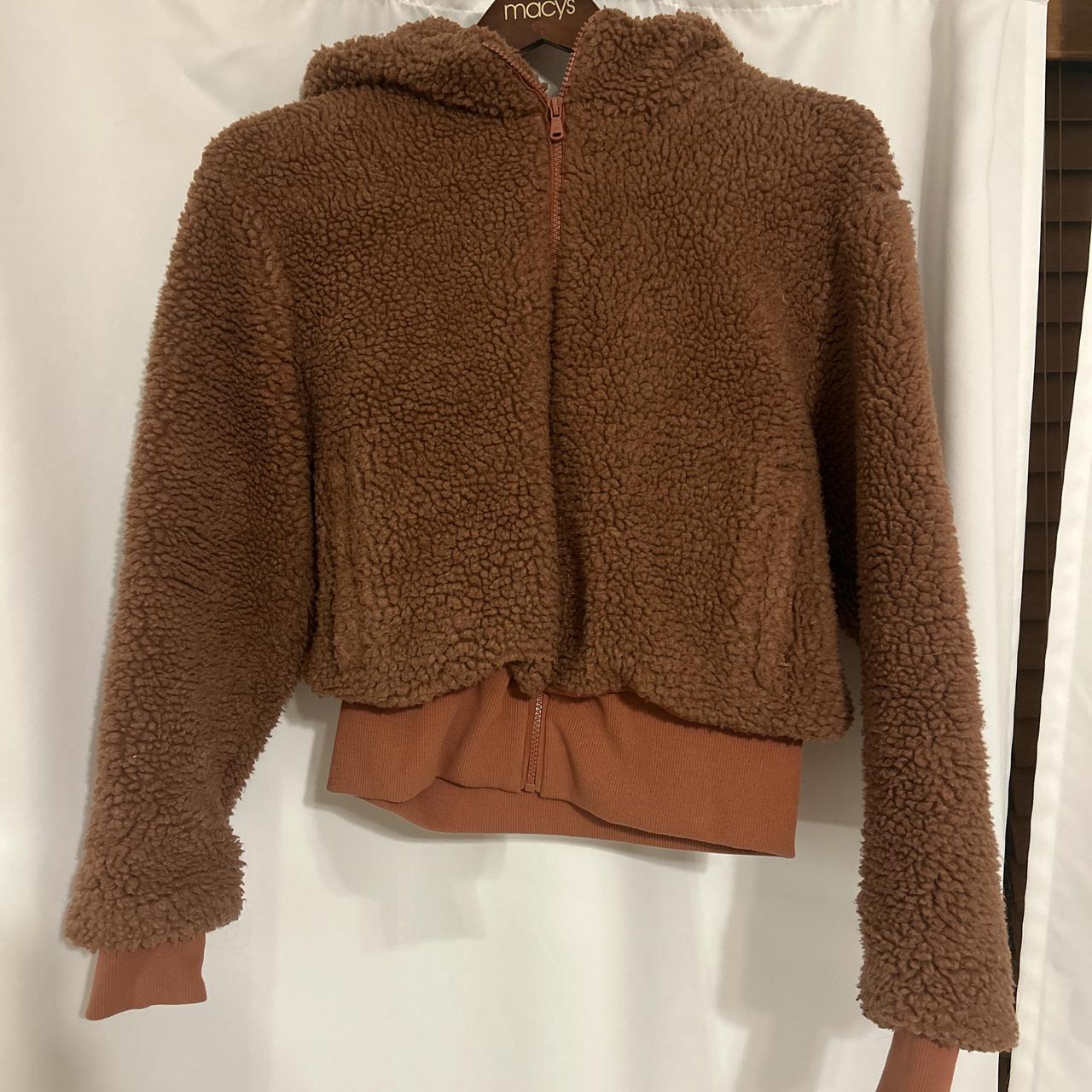 Fabletics Women's Jacket - Brown/Orange - S – Fab… - image 1