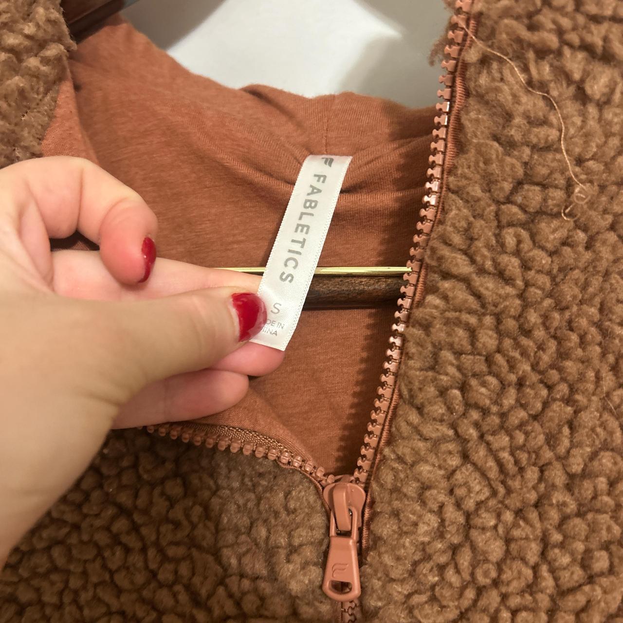 Fabletics Women's Jacket - Brown/Orange - S – Fab… - image 2