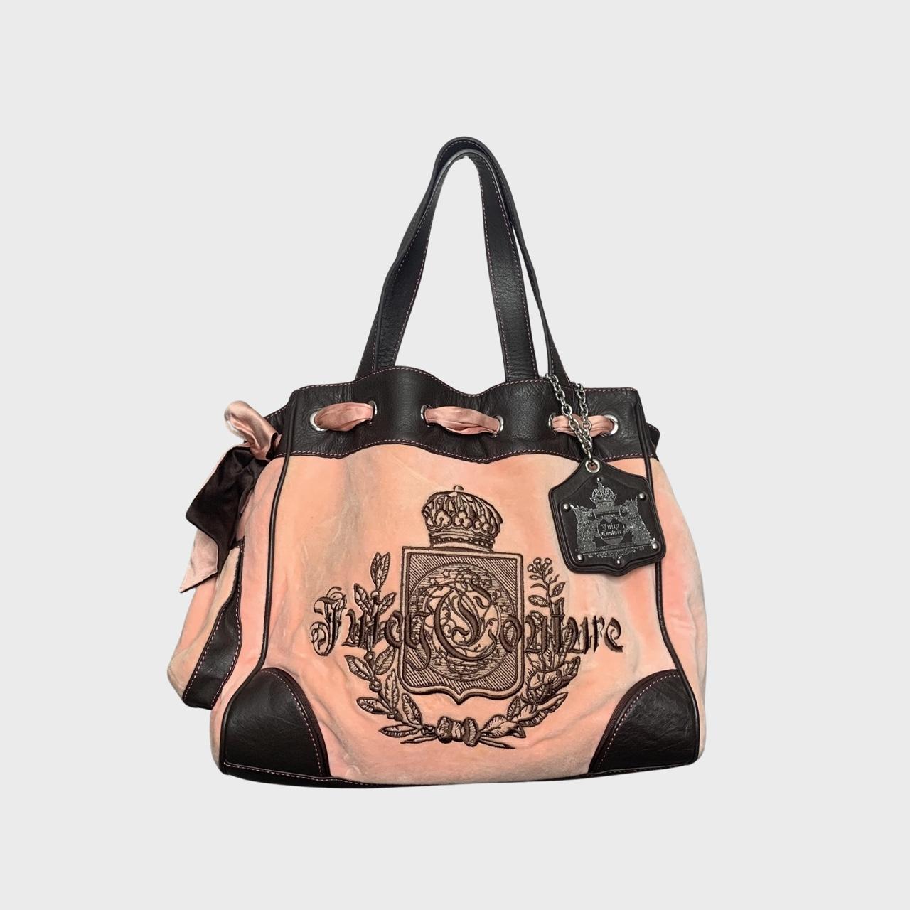 Juicy couture cheap daydreamer velour bag