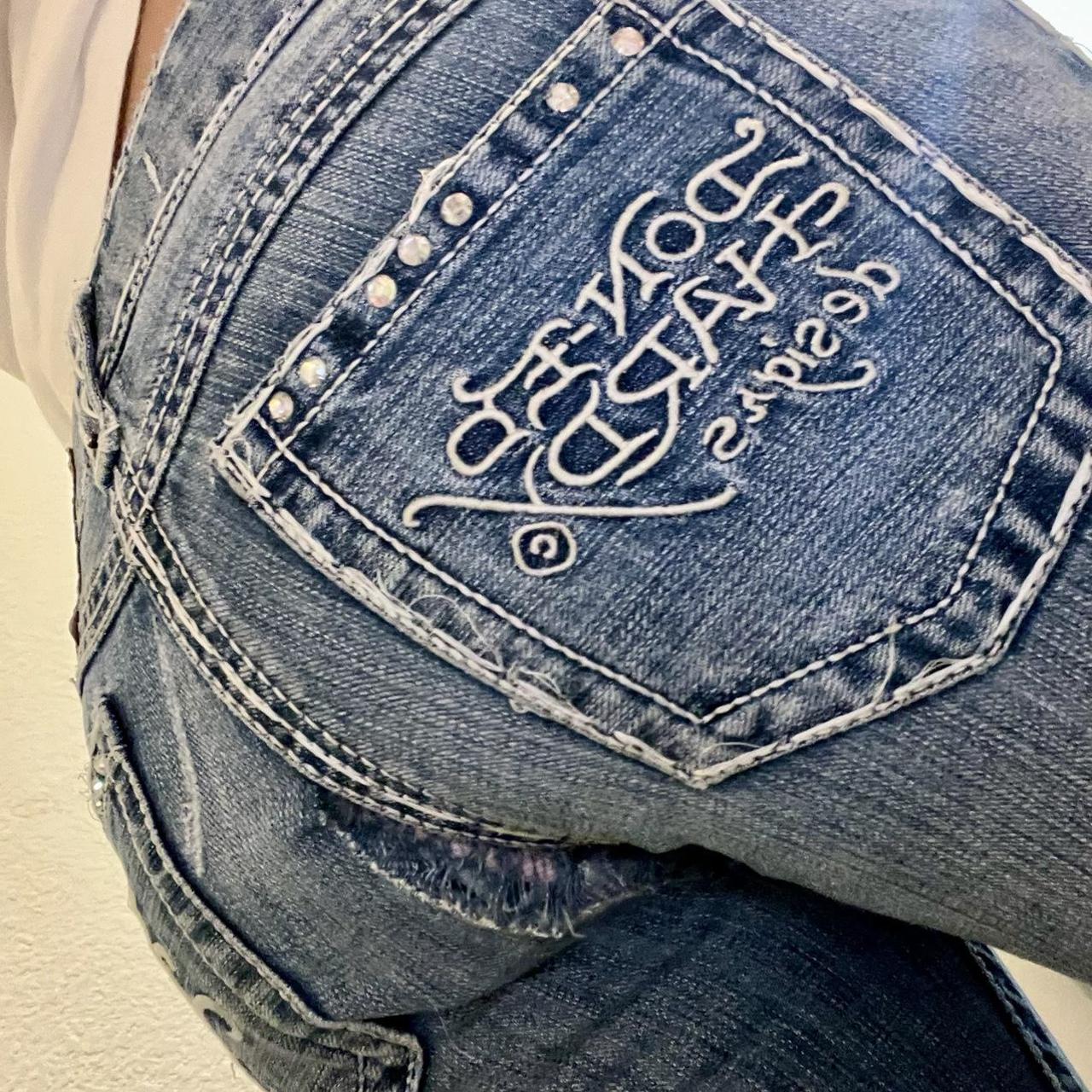 Don Ed Hardy jeans PLEASE READ: there is tearing... - Depop