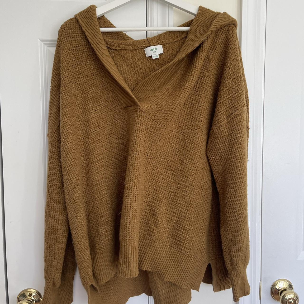 Aerie Oversized V-Neck Sweater