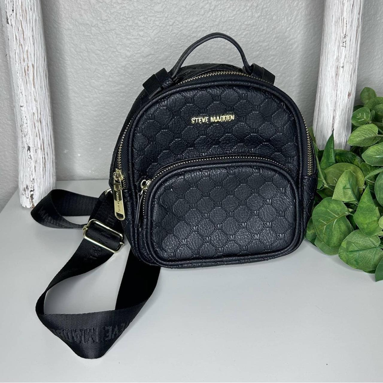 Steve madden logo mini cheap backpack