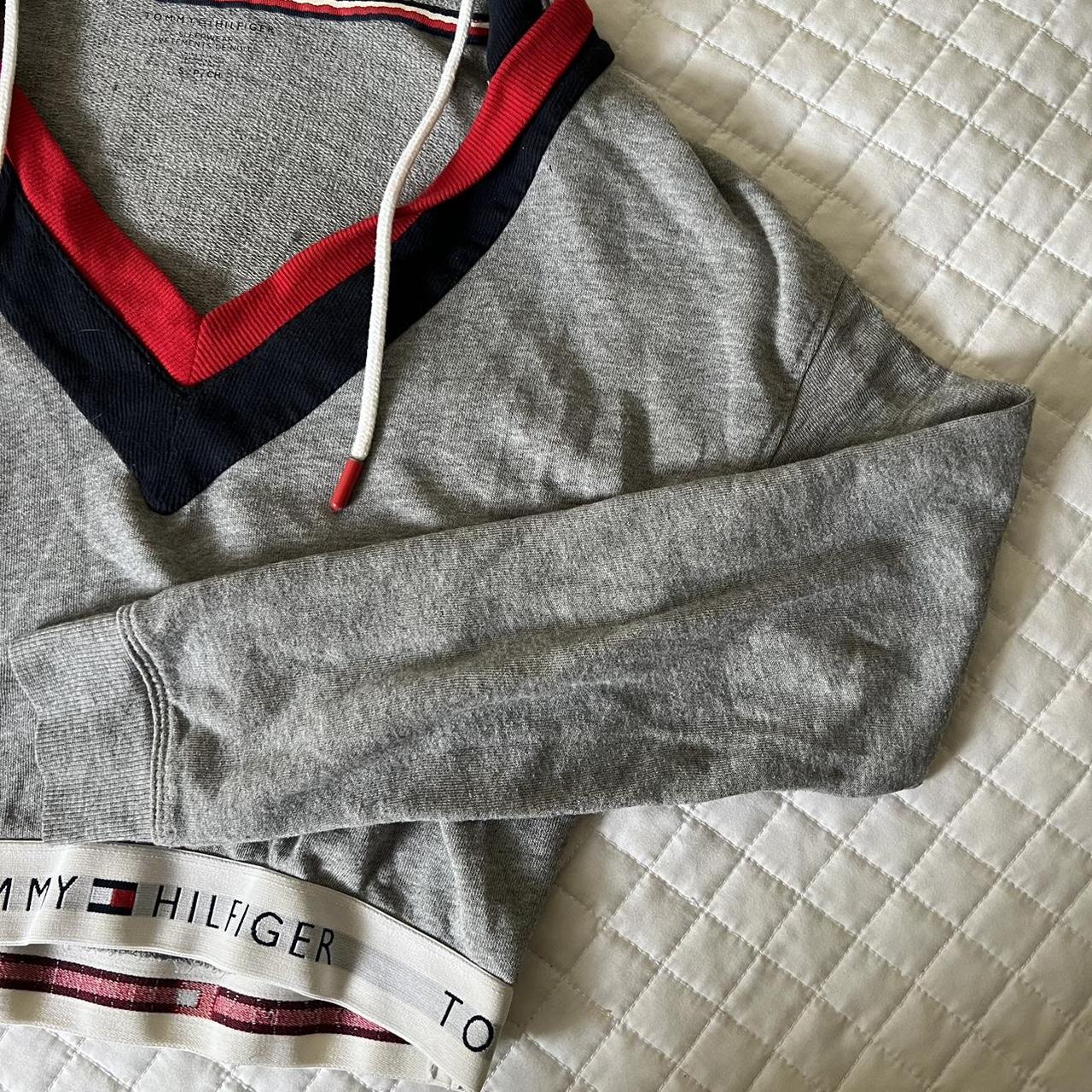 Tommy hilfiger deals retro cropped hoodie