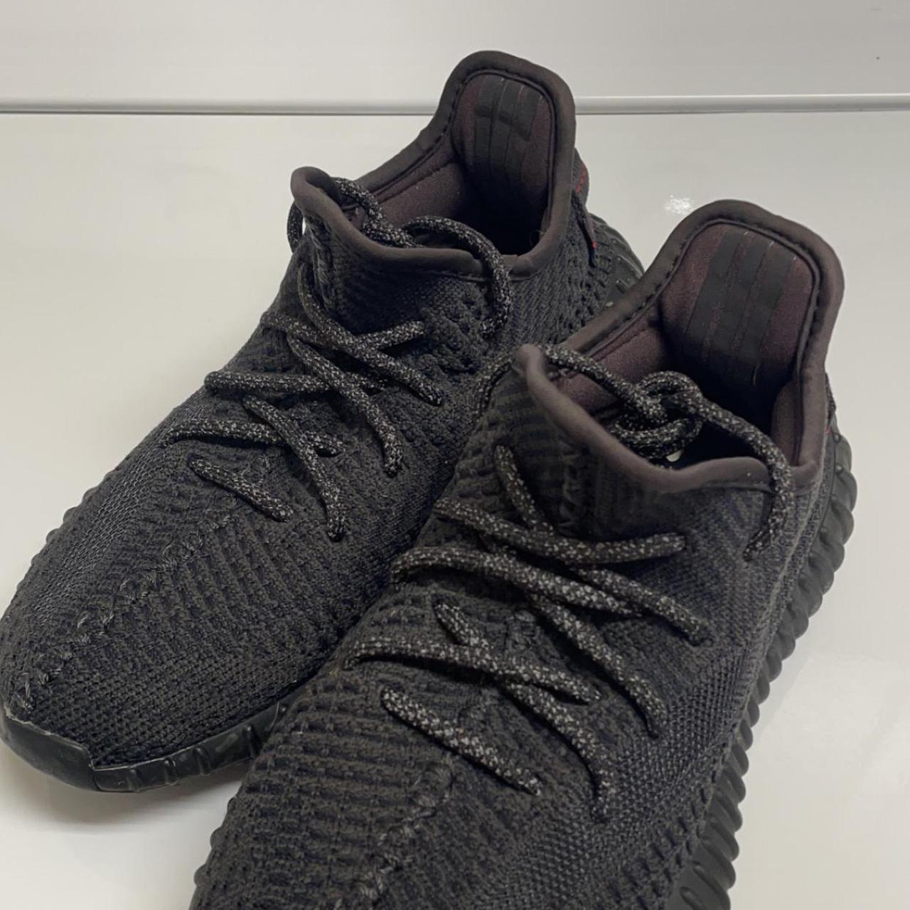 size yeezy all black (reflective) Depop