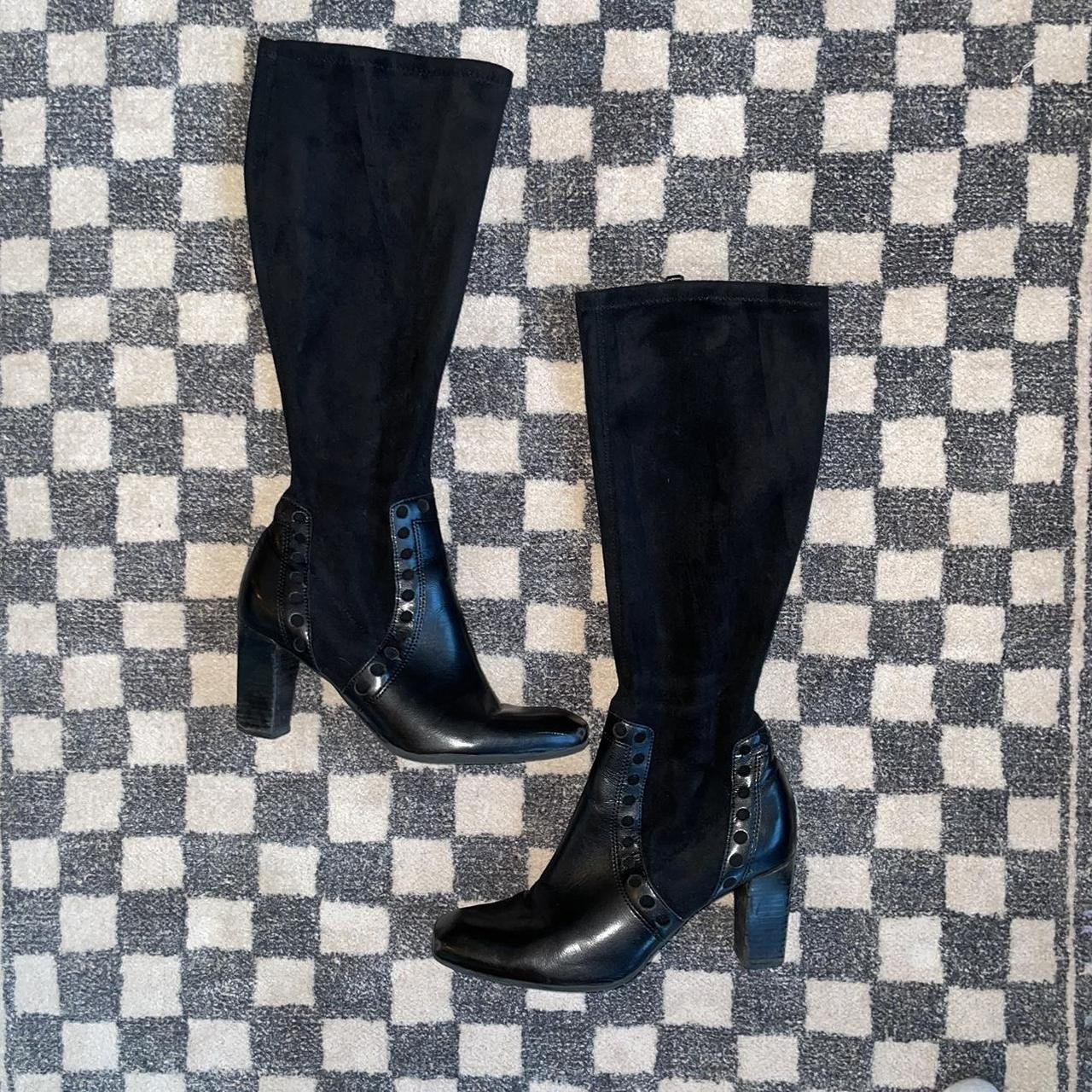Franco Sarto Women's Black Boots (3)
