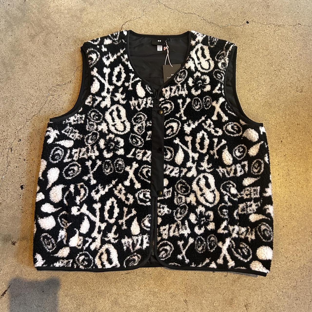 Lazy Oaf Women's Vest - Black/Multi - L – Lazy oa… - image 1