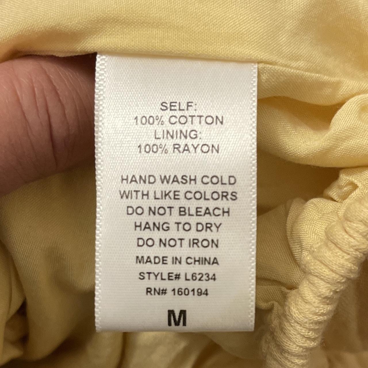 Together Women's Crop top - Cream/Yellow - M – By… - image 6