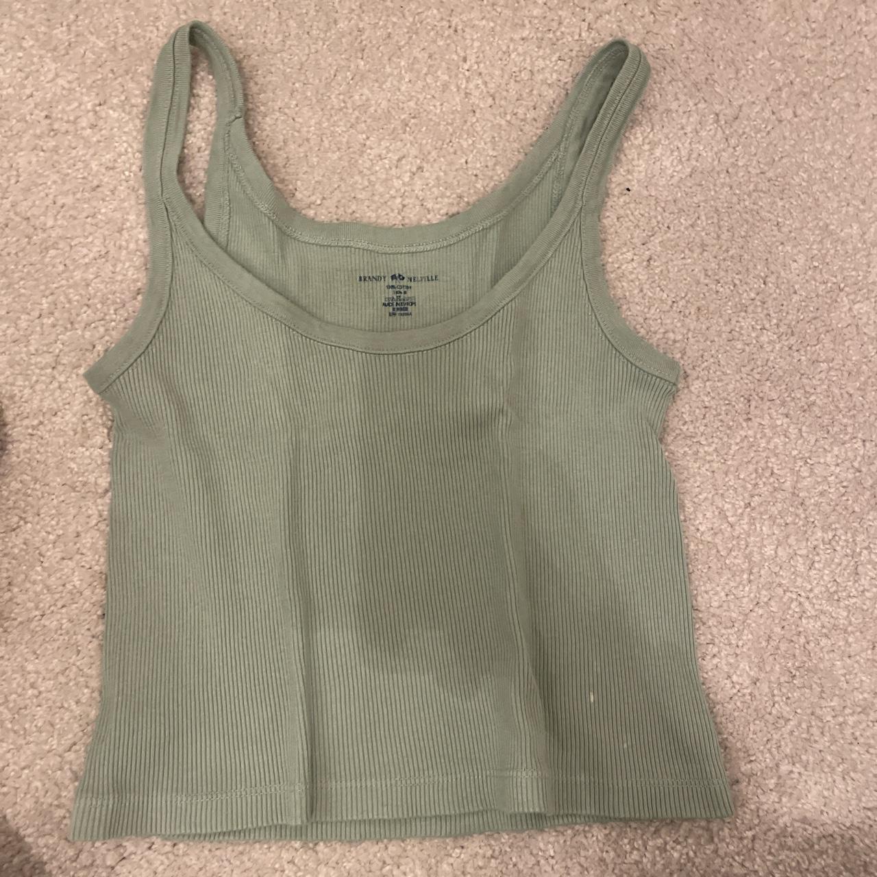 brandy sage green cami Depop