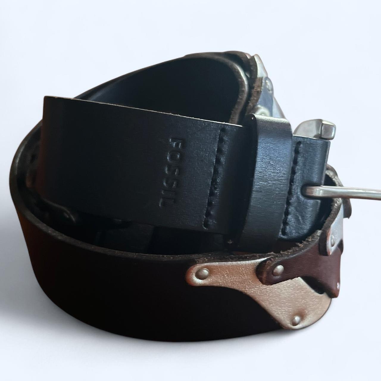Fossil Women's Belt - Brown/Black – The Fossil Bl… - image 1