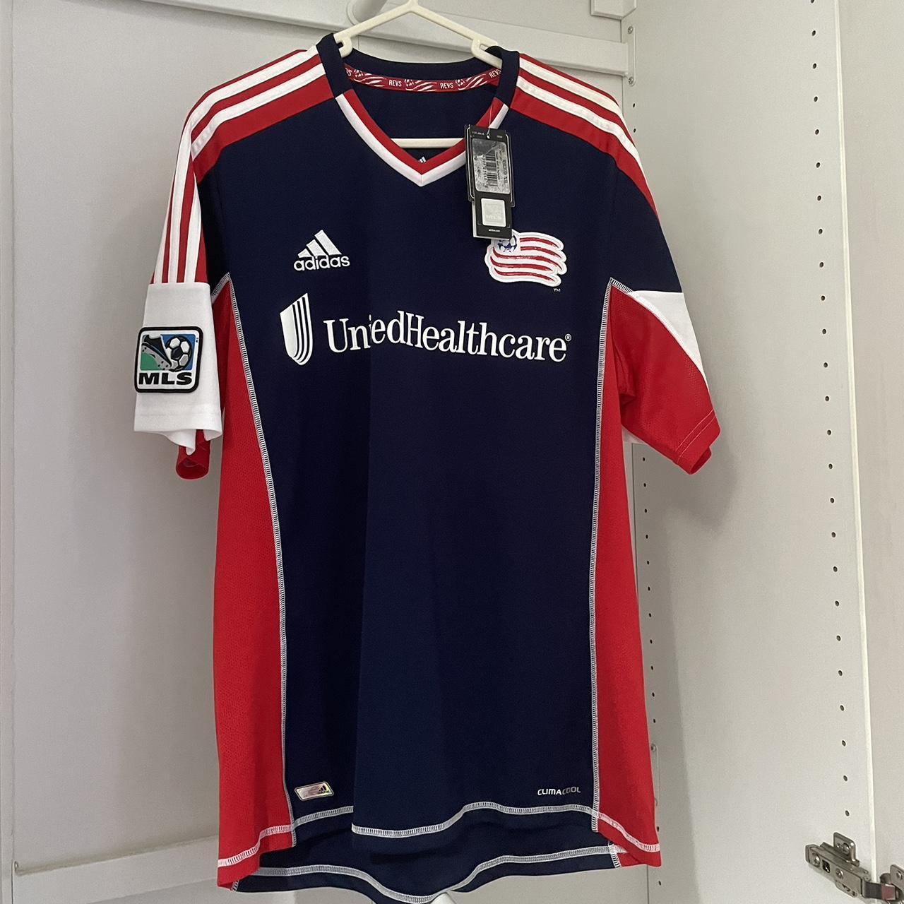 New England Revolution soccer Revs T-shirt Adidas Major League