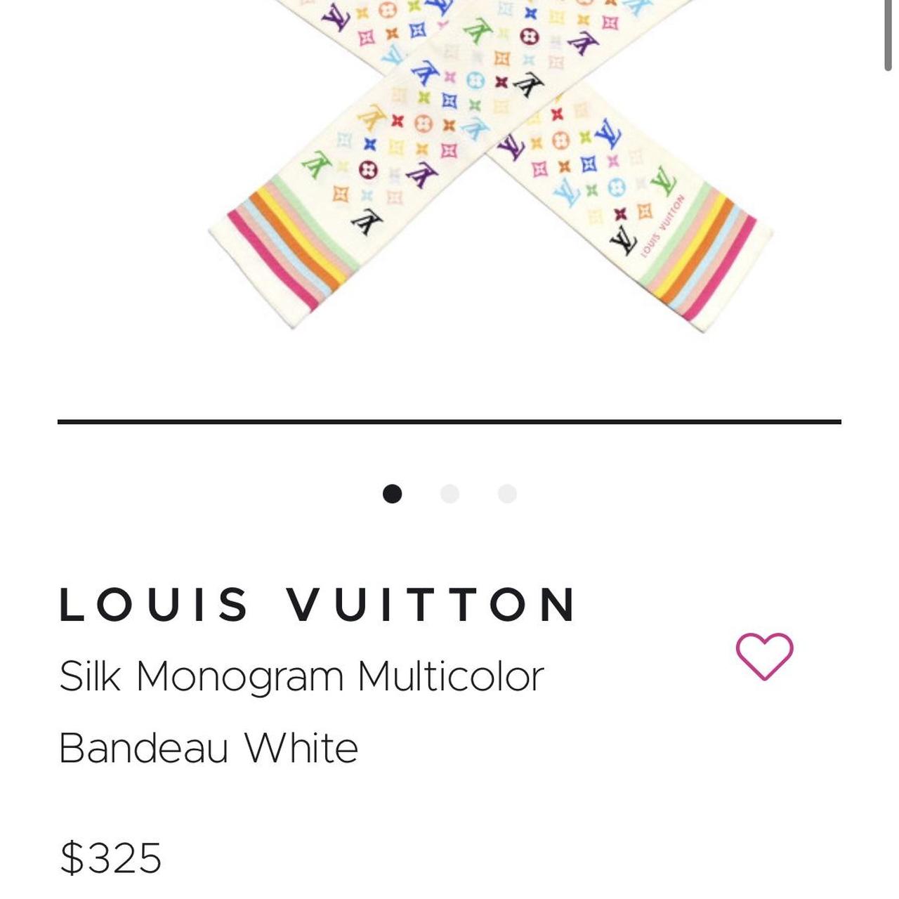 Louis Vuitton white Takashi Murakami multicolour - Depop