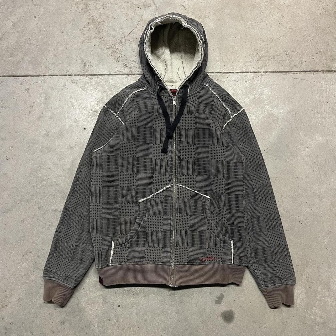 LV Sherpa Zip up Jacket - Gray