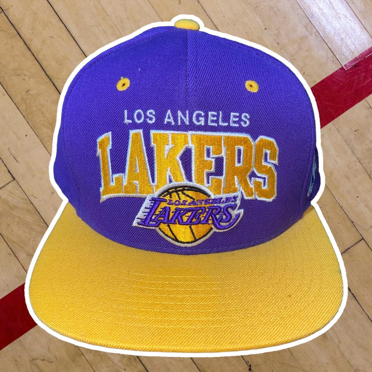 Lakers Mitchell & Ness Dad hat brand new #lakers - Depop