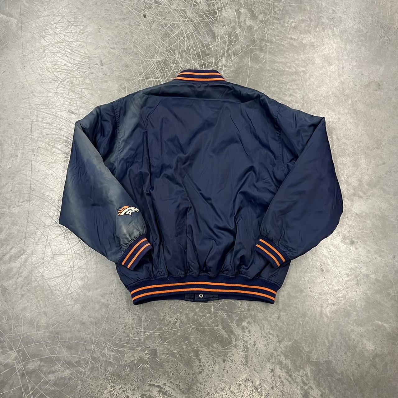 Vintage Denver Broncos Windbreaker 90s NFL Pro - Depop