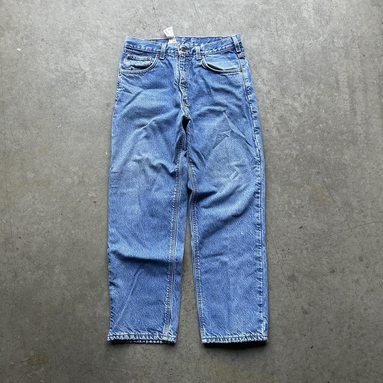 blanket lined carhartt pants 33x30 10/10... Depop