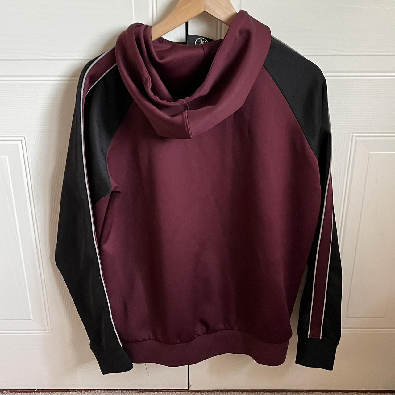 Gym king burgundy hoodie best sale