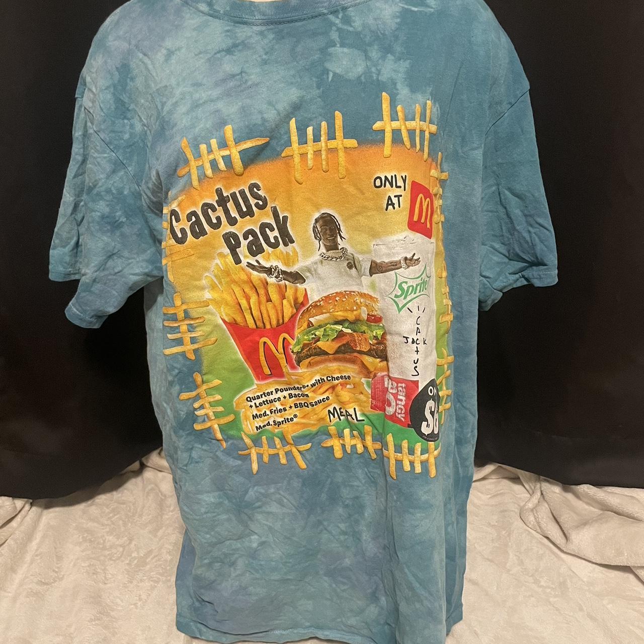 Travis Scott McDonald’s tshirt 2024 bundle