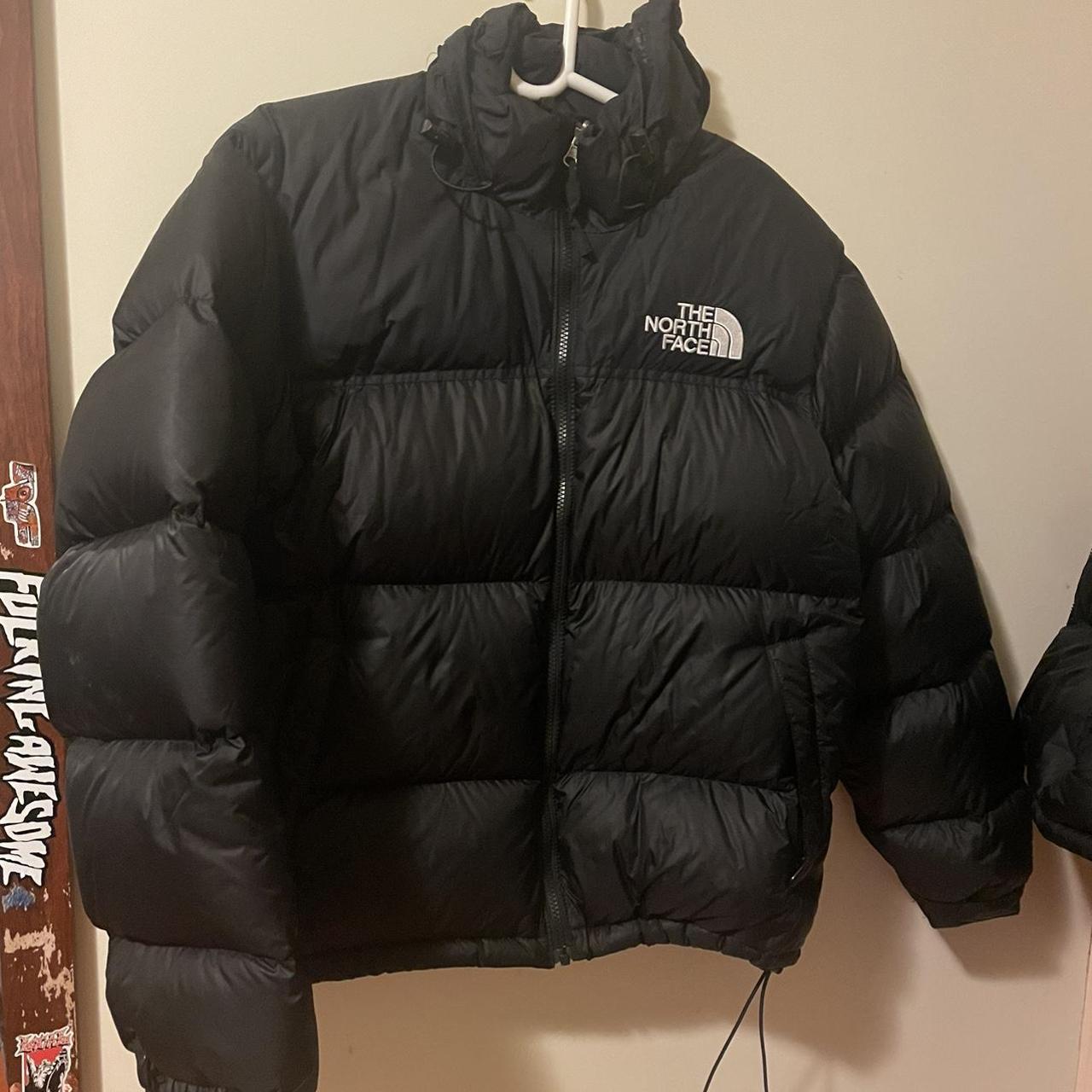 Depop north deals face puffer