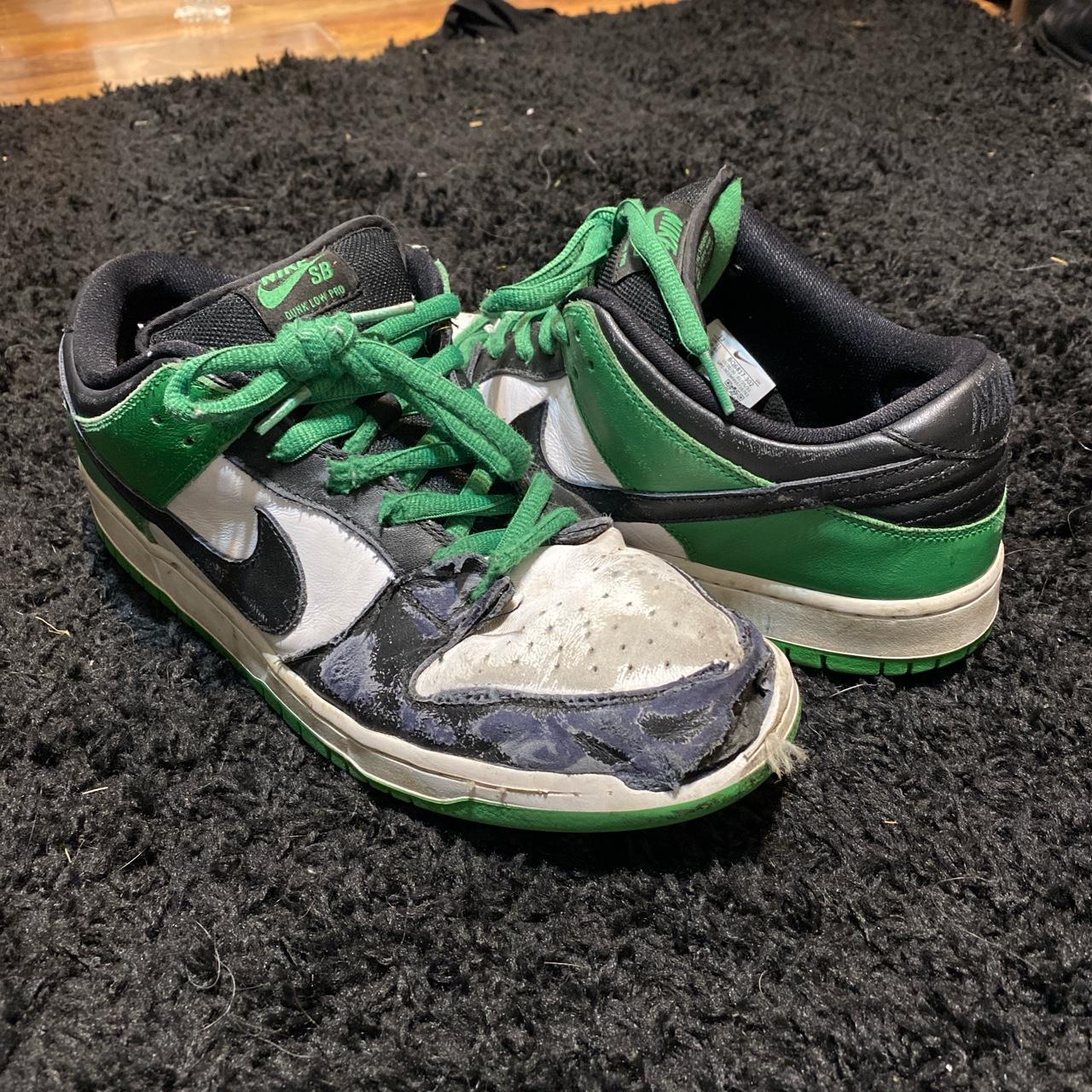 dunk low pine green