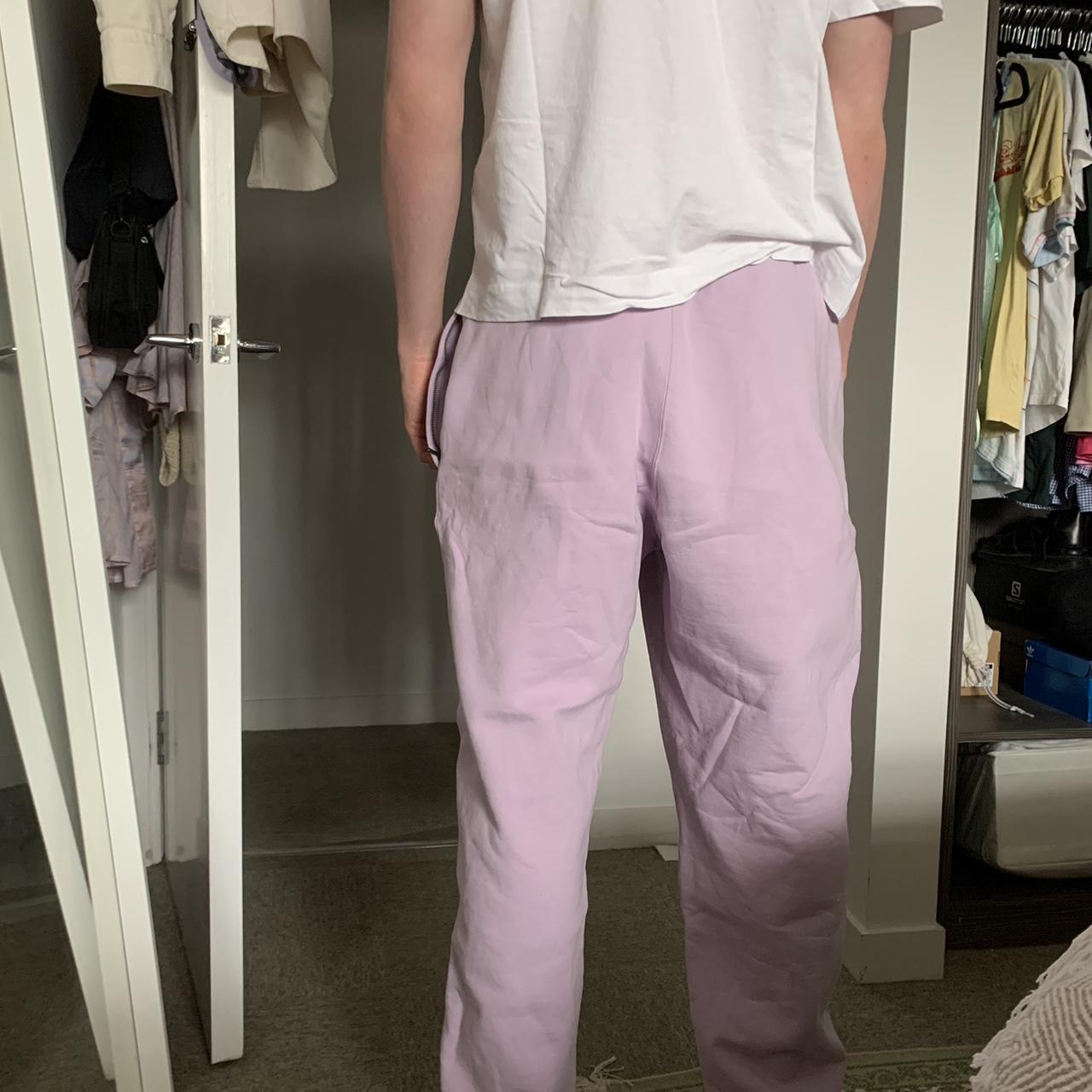 Nike NRG premium essentials joggers in lilac Size... Depop