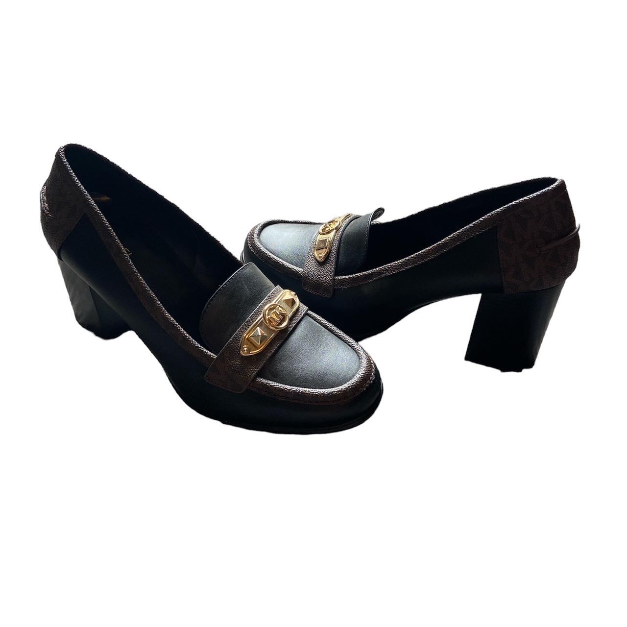 michael kors loafer heels