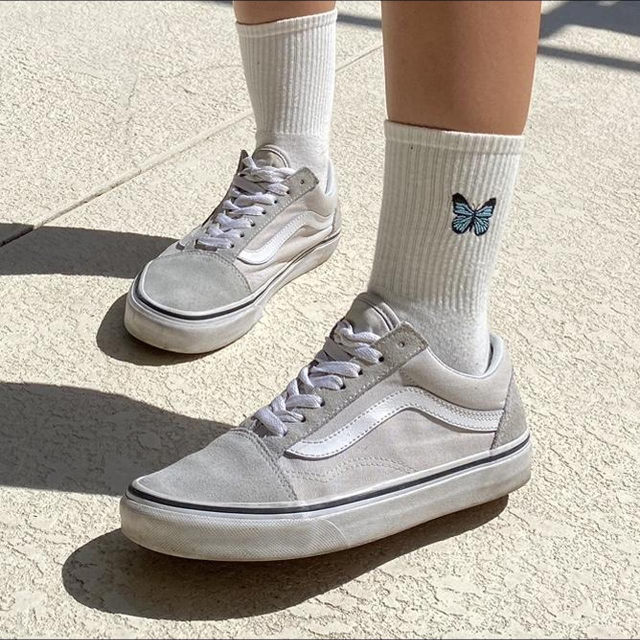 Old skool vans 2025 gray dawn