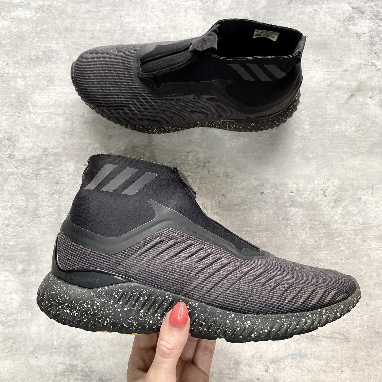 Adidas Alphabounce Zip Core Black Shoes Men s 7