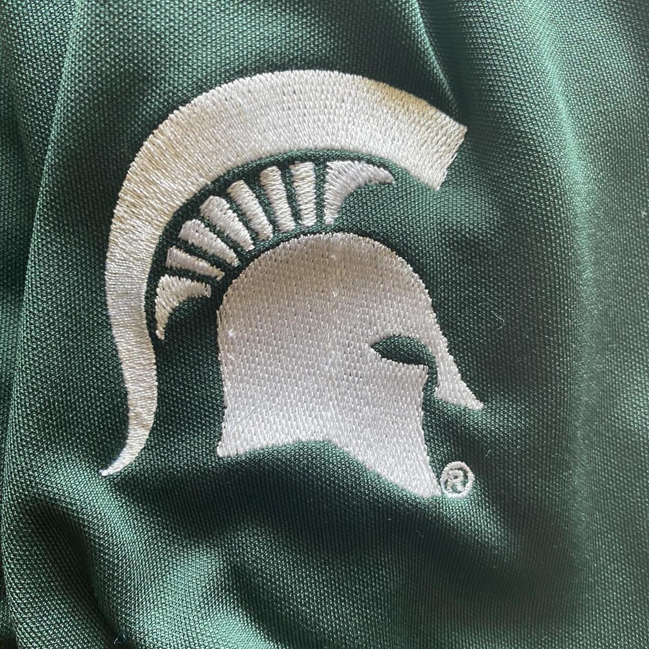 Colosseum Men's Green and White Hoodie (3)