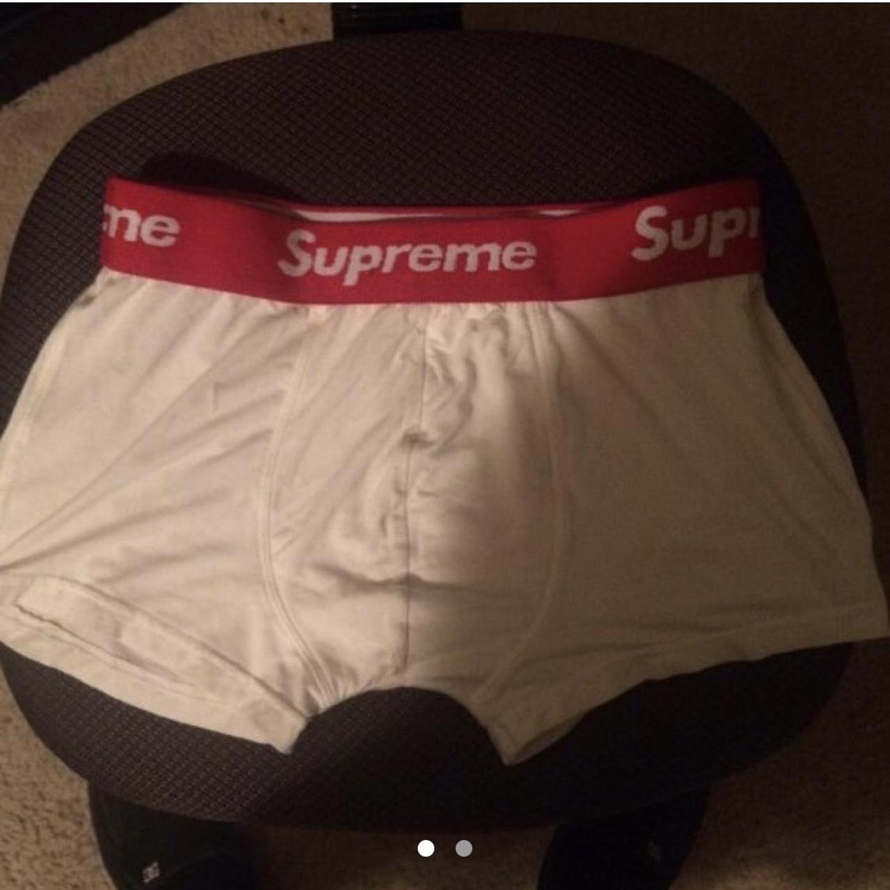 Supreme boxers, worn a couple times but still in... Depop