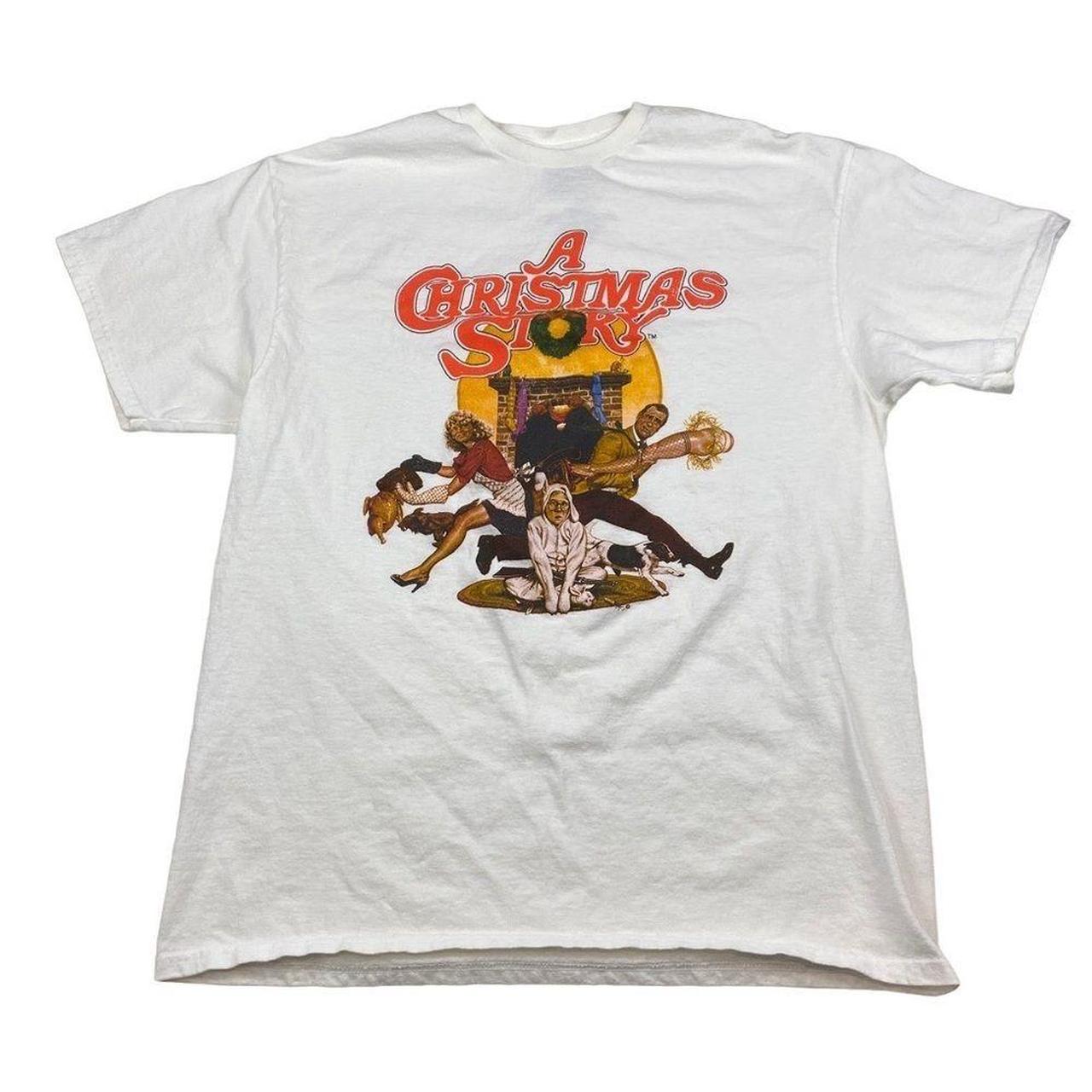 A Christmas Story t shirt in size large. The shirt... Depop