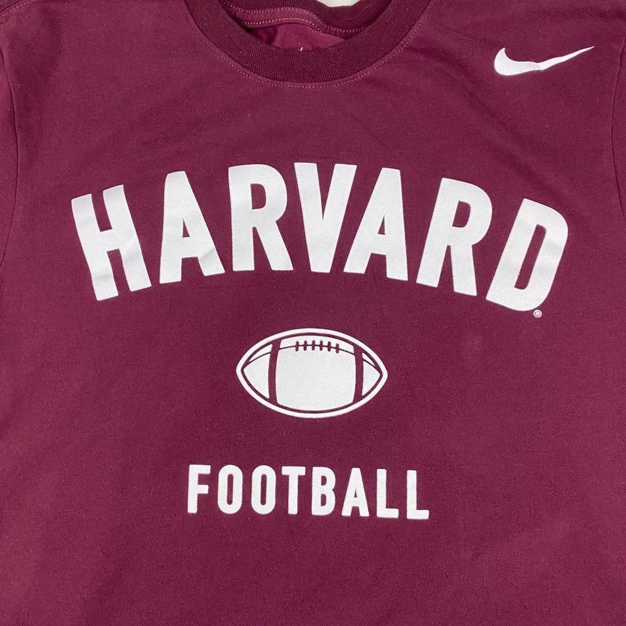 Nike Harvard football shirt in small. The shirt is... - Depop