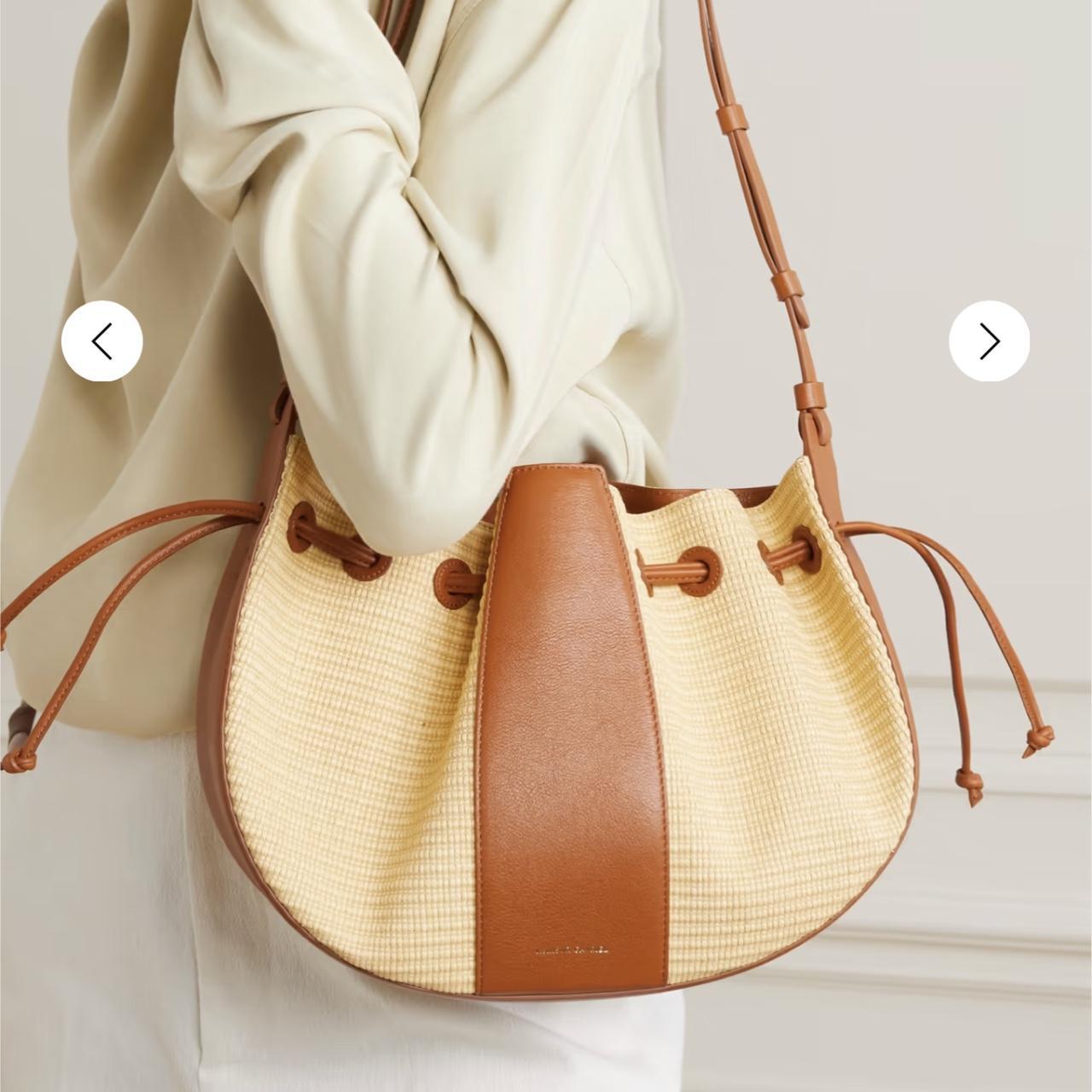 Mansur Gavriel Leather-trimmed Tote