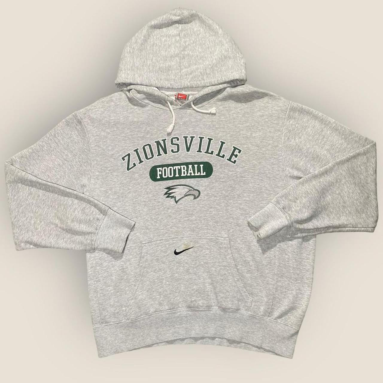 Nike Zionsville Eagles Therma-FIT Pullover Fleece Hoodie