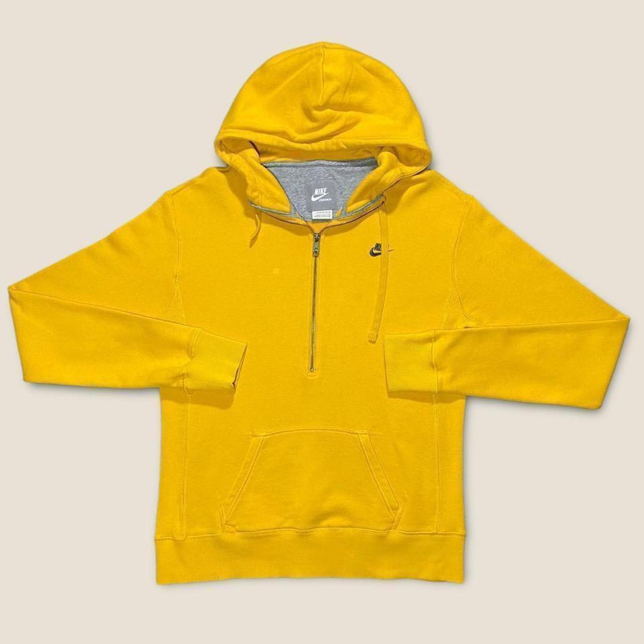 Nike yellow hoodie women's best sale