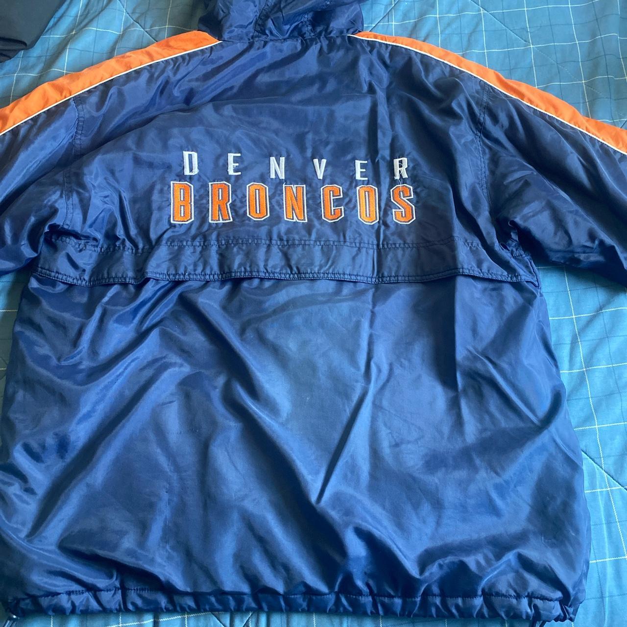 Vintage Denver Broncos Jacket Size: - Depop