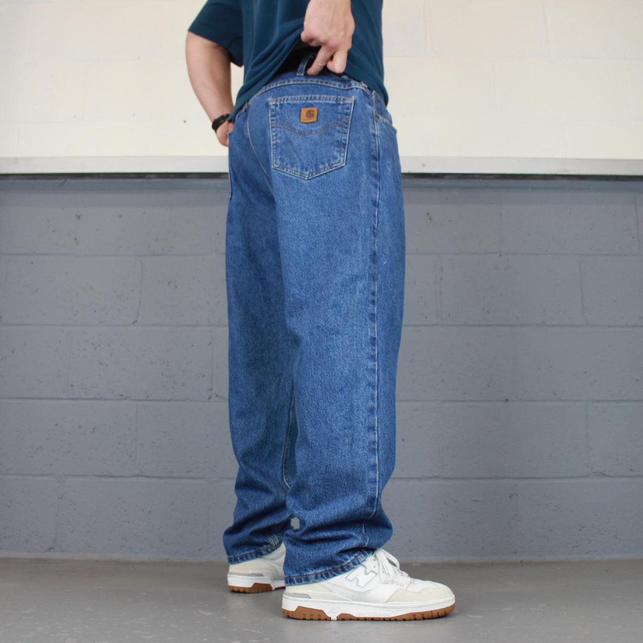 Carhartt jeans Heavy denim baggy 5 pocket... Depop