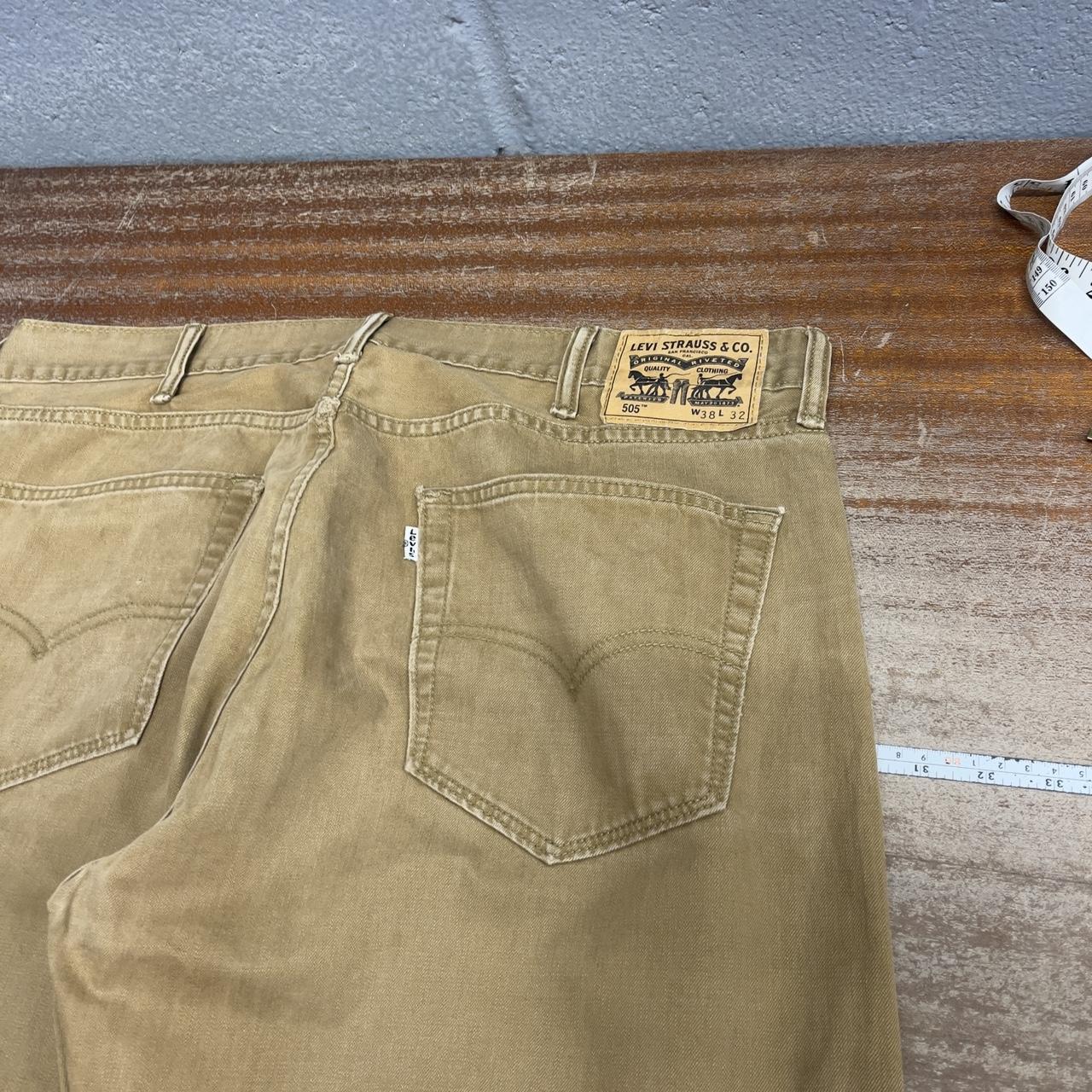 Levi 505 brown outlet jeans