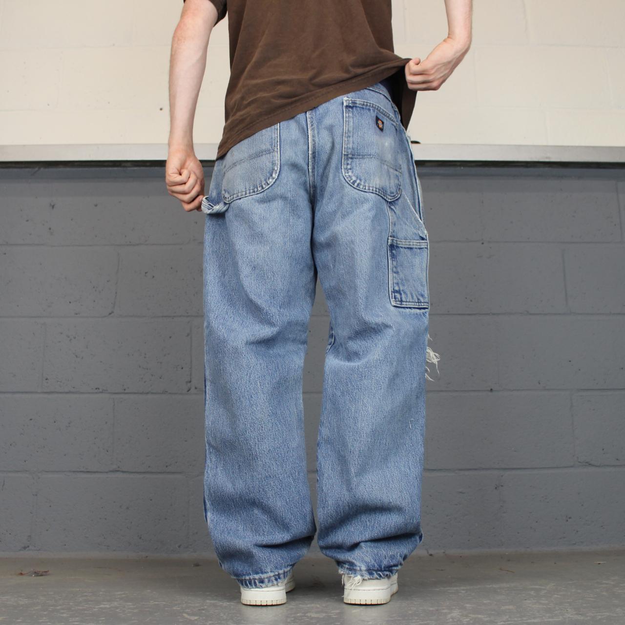 Dickies carpenter jeans 36x32 Loose ripped Depop