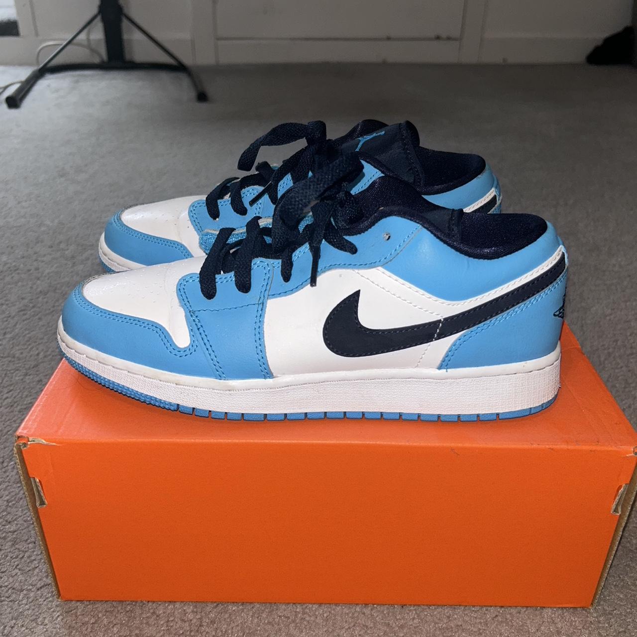 low blue jordan 1s