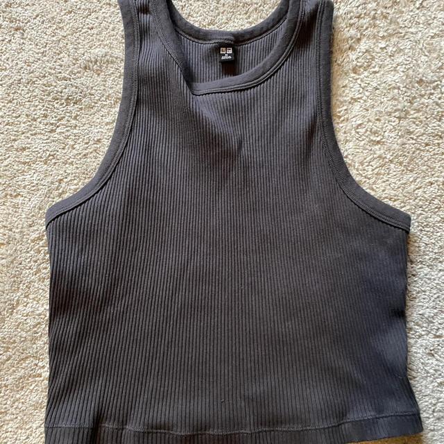 Ribbed tank - Depop