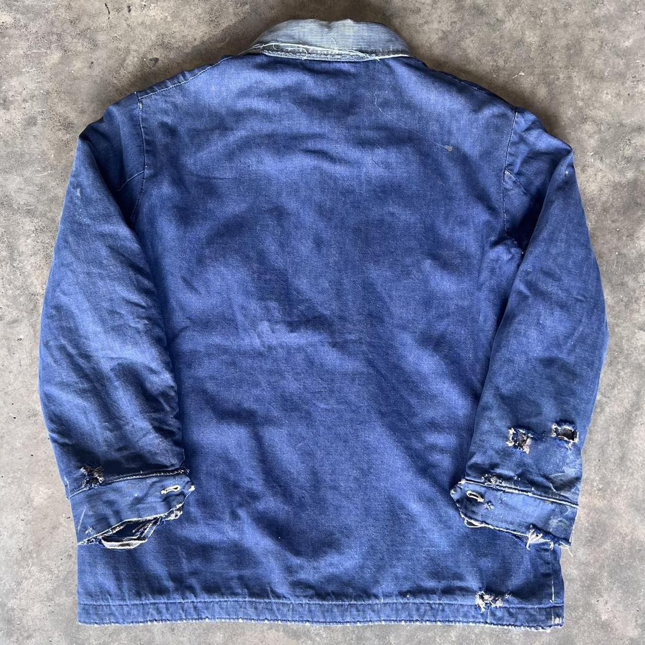 Wrangler Men's Overcoat - Navy/Blue - L – True Vi… - image 2