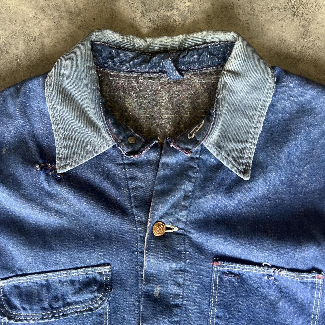 Wrangler Men's Overcoat - Navy/Blue - L – True Vi… - image 3