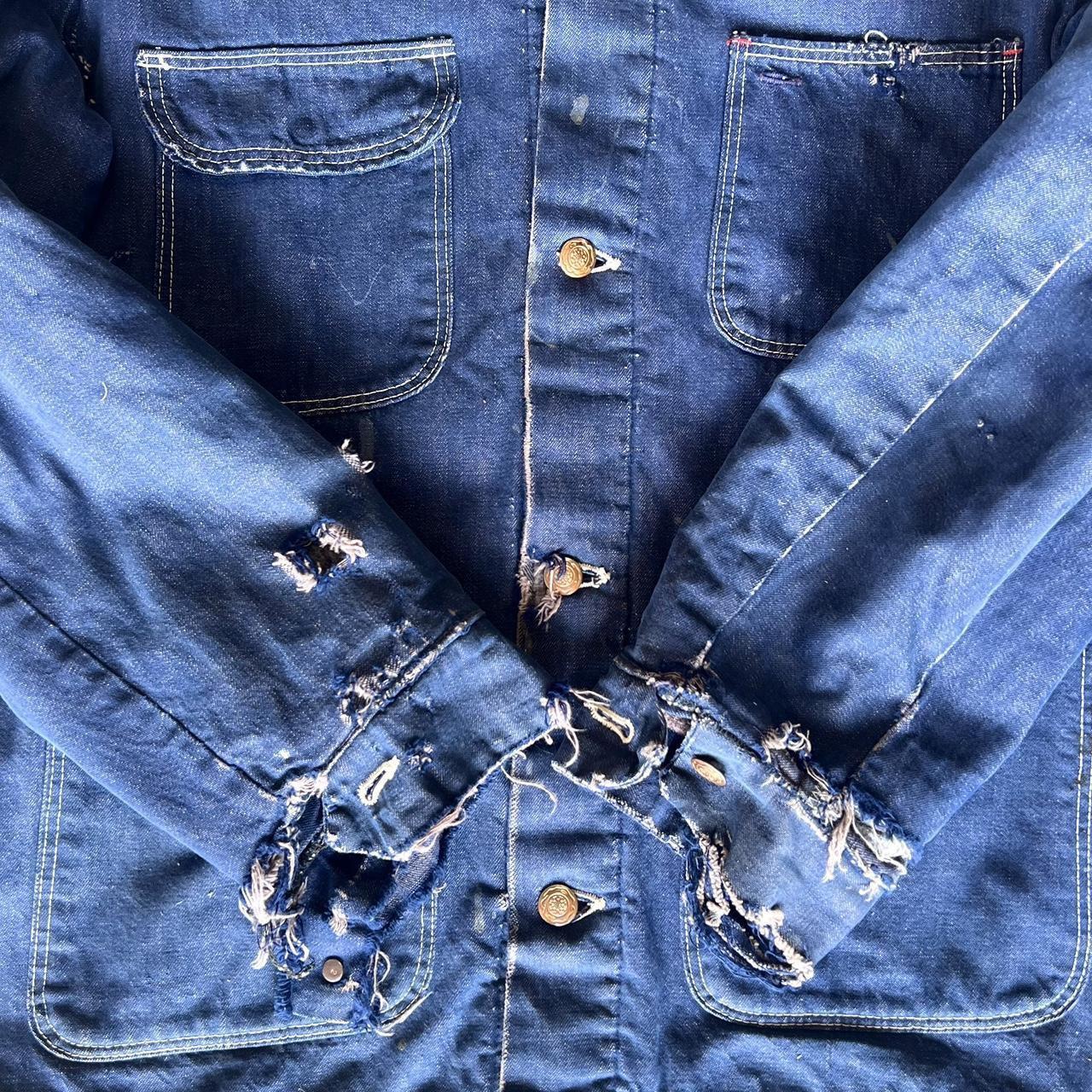 Wrangler Men's Overcoat - Navy/Blue - L – True Vi… - image 7