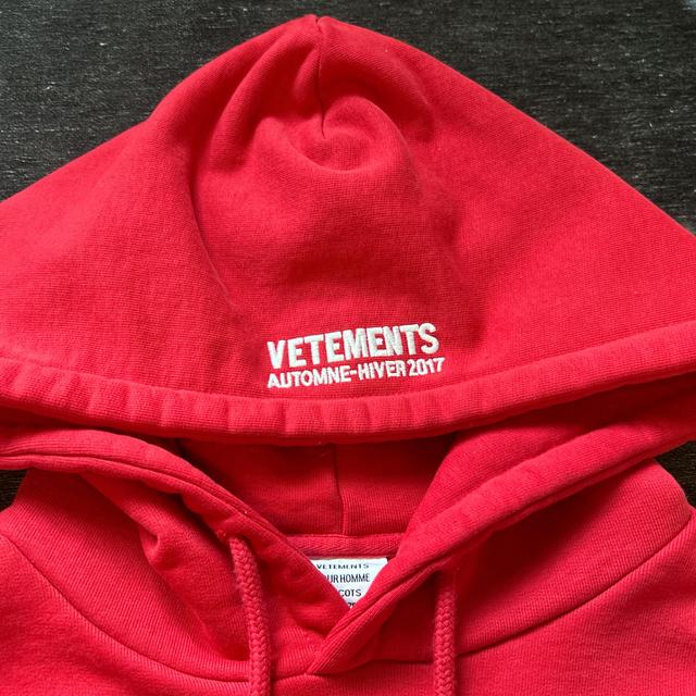 Vetements Automne-Hiver 2017 OG Metal Logo Hoodie... - Depop